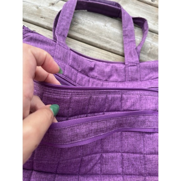 LUG Large Travel Bag, Light Purple Good Condition RFID - Picture 3 of 11